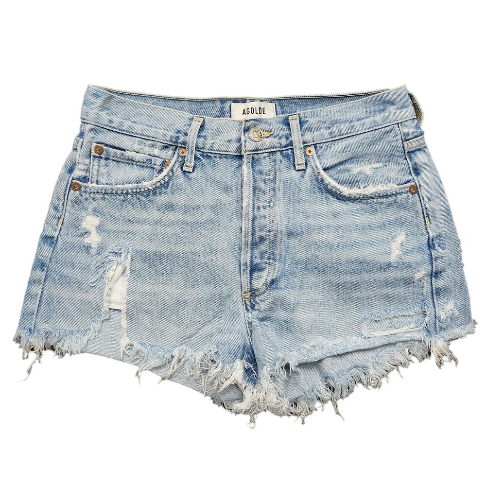 Agolde Parker Vintage Cut Off Shorts Size 26